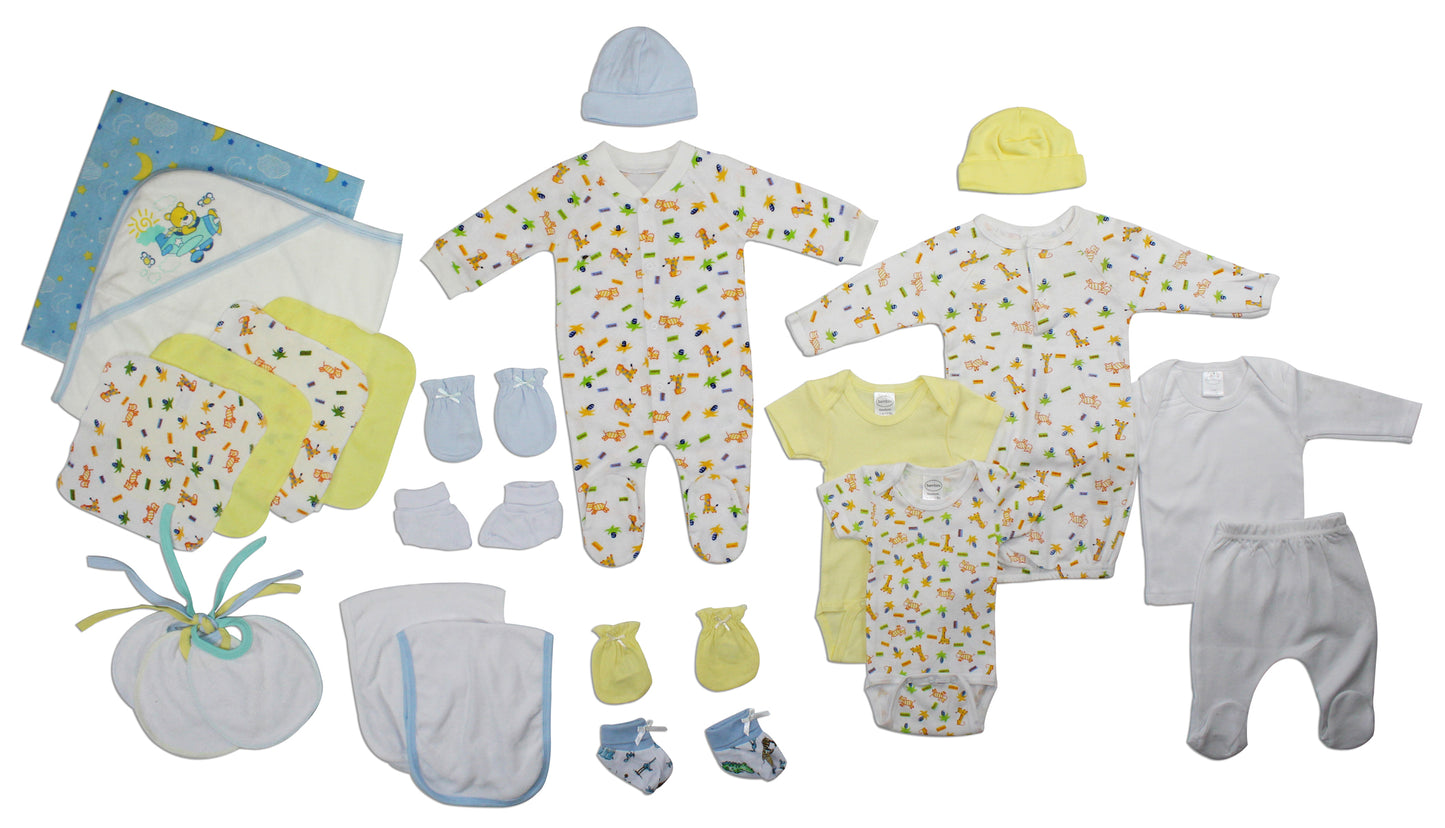 Newborn Baby Boy 23 Pc Layette Baby Shower Gift