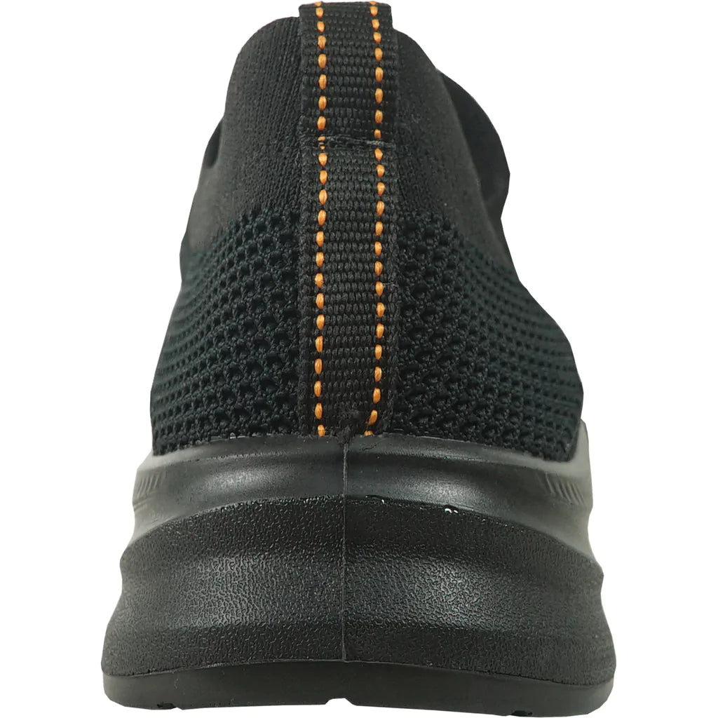 VANGELO Men Slip Resistant Shoe JIMMY-1 Black