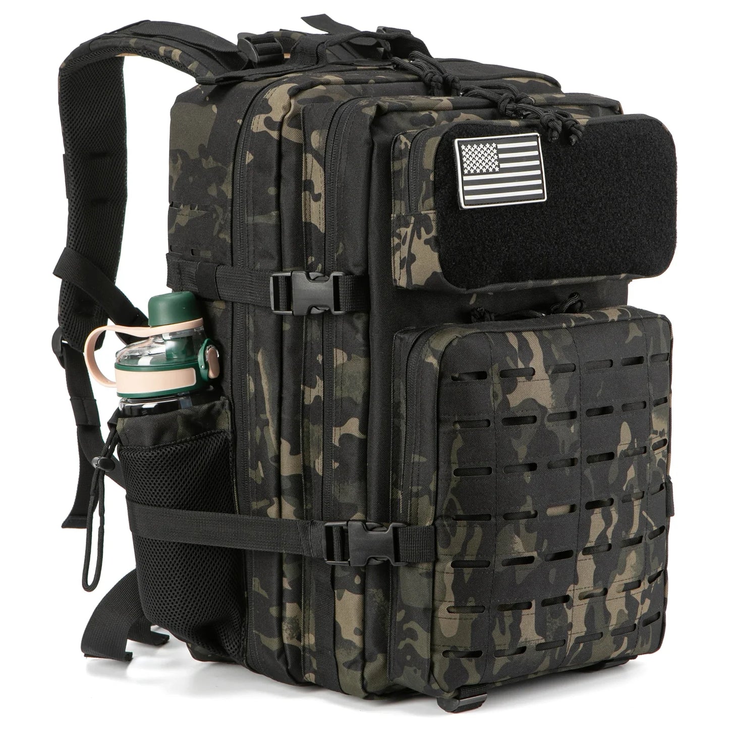 25L/45L Tactical Backpack Outdoor for Women/men Laser Cut Molle Hiking