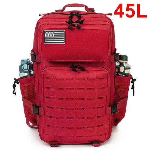 25L/45L Tactical Backpack Outdoor for Women/men Laser Cut Molle Hiking