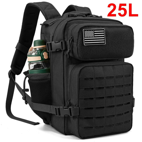 25L/45L Tactical Backpack Outdoor for Women/men Laser Cut Molle Hiking