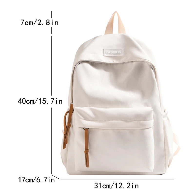 Kawaii Large-capacity All-match Backpack Korean Version Simple Storage
