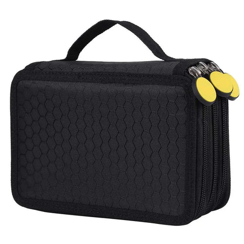 72 Holes Four layers Pencil Case Large Capacity Kawaii Pen Storage Bag