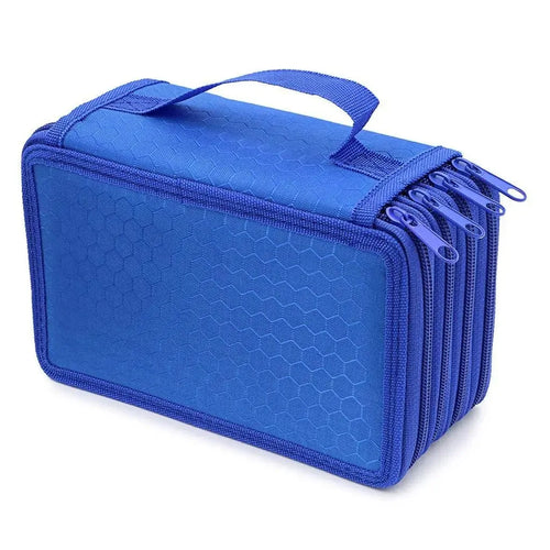 72 Holes Four layers Pencil Case Large Capacity Kawaii Pen Storage Bag