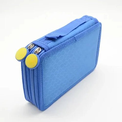 72 Holes Four layers Pencil Case Large Capacity Kawaii Pen Storage Bag