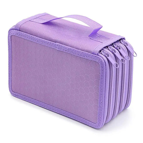 72 Holes Four layers Pencil Case Large Capacity Kawaii Pen Storage Bag