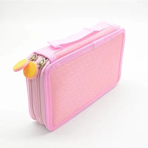 72 Holes Four layers Pencil Case Large Capacity Kawaii Pen Storage Bag