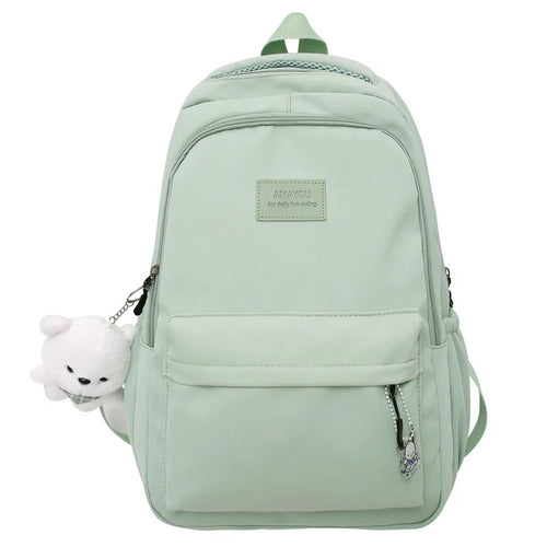 New Female Fashion Lady High Capacity Waterproof College Backpack
