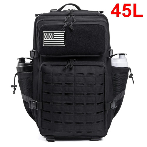 25L/45L Tactical Backpack Outdoor for Women/men Laser Cut Molle Hiking