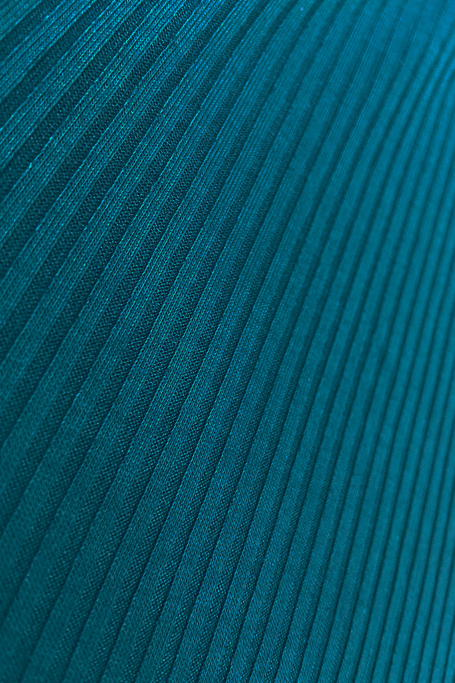 Numoco 399-1 LARA Striped dress with cuffs in the sleeves - sea color