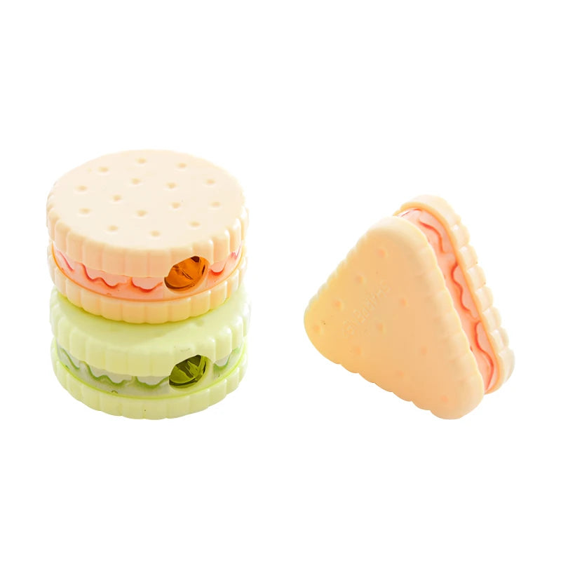 Lytwtw's Stationery  School Office Supplies Cute Cookie Sharpener For