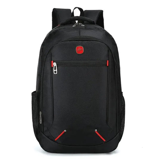 Large-capacity Student School Bag Casual Solid Color Backpack Material