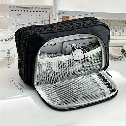 Multi Layer Pencil Case Large Capacity Kawaii  Pen Box Cute Pen Holder